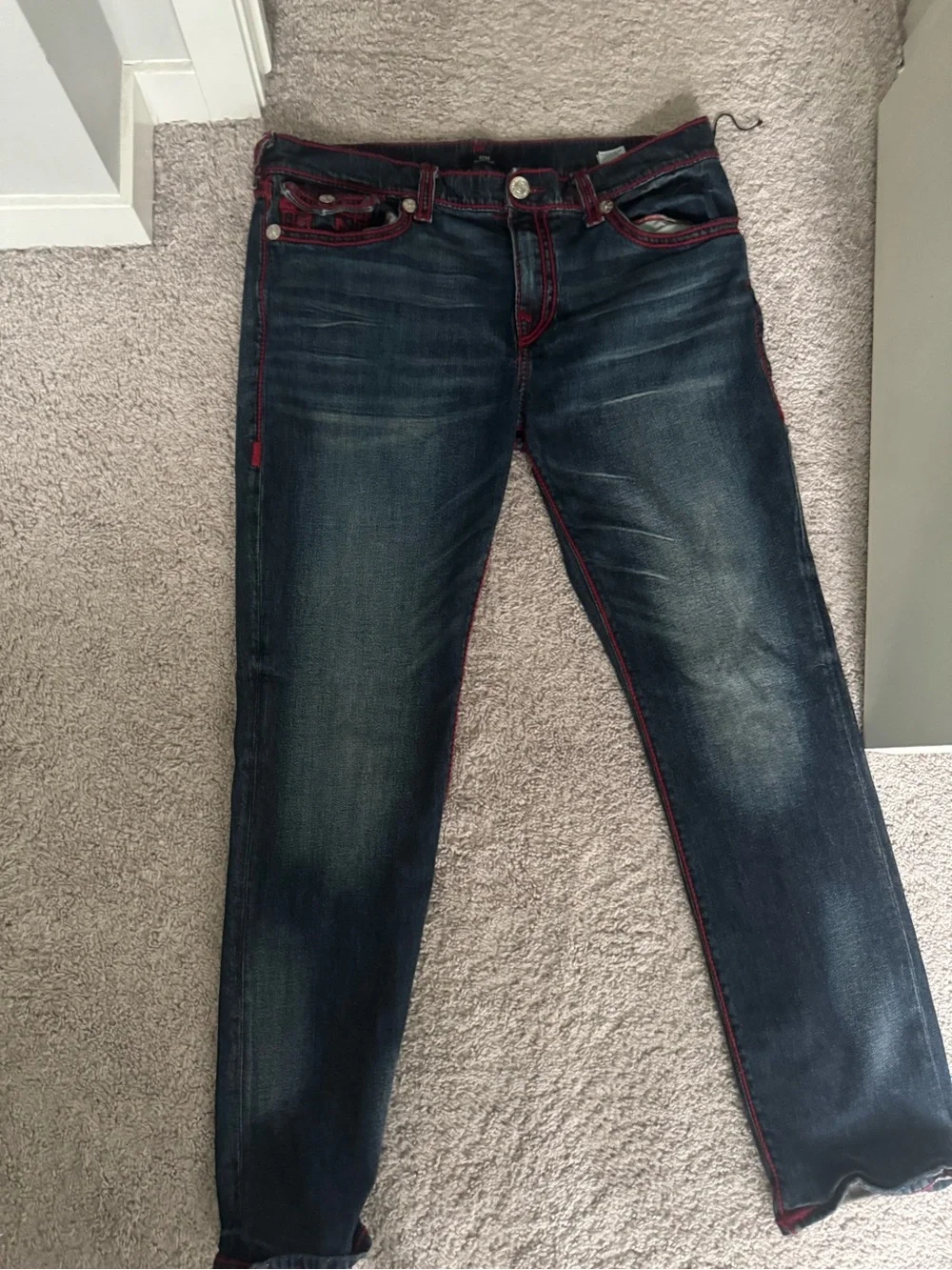 True Religion straight leg